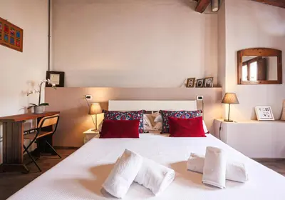 Letto o letti in una camera di Apartments Florence - Urban Spirit cozy and modern