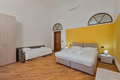 Letto o letti in una camera di Fiesolana Boutique Apartment