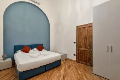 Letto o letti in una camera di Fiesolana Boutique Apartment