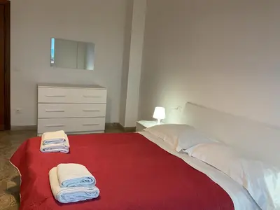 Letto o letti in una camera di Coach 82