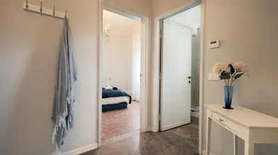 Letto o letti in una camera di Gabry family apartment