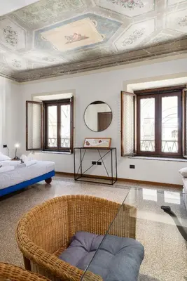 Letto o letti in una camera di UNYCA - La Loggia Florence Central