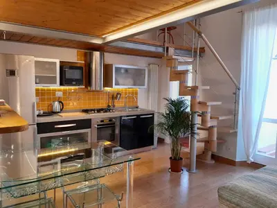 Cucina o angolo cottura di Casa De Verdi loft panoramico