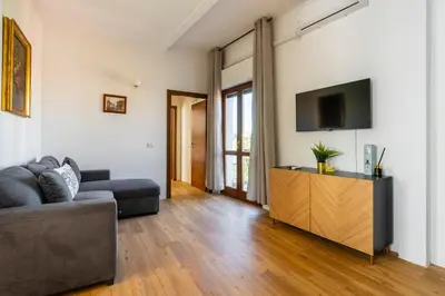 TV o dispositivi per l'intrattenimento presso Toselli Apartment By San Firenze Collection