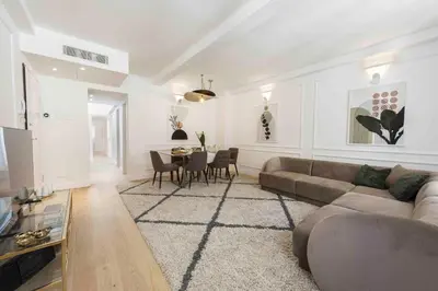Area soggiorno di LVL apartments by MMega