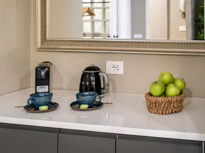 Set per la preparazione di tè e caffè presso Duomo Suite - Dolcevita Holiday