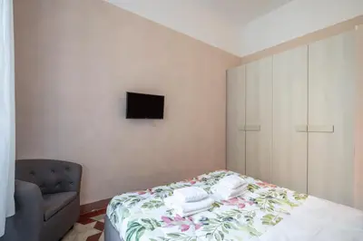 Letto o letti in una camera di GuestHost - Sant'Ambrogio Vibes - Florence Lovely Apartment
