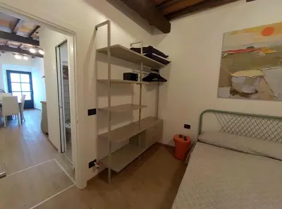 Letto o letti in una camera di Charming Little House 2 kilometers from the Historical Centre in a typical Florentine district right next to the Tram and Bus stops by Florence Holidays Apartments
