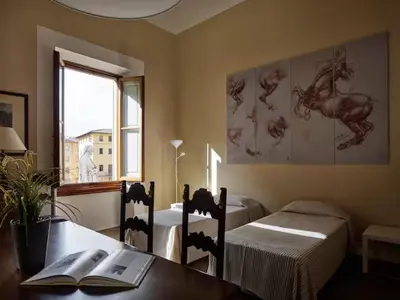 Letto o letti in una camera di Apartment Dante
