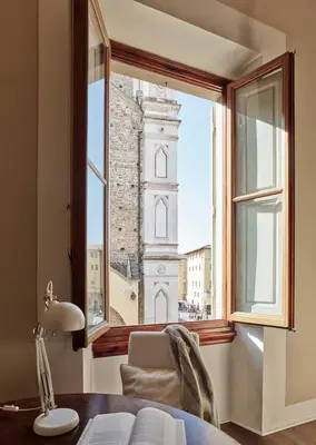 Area soggiorno di Apartment Dante