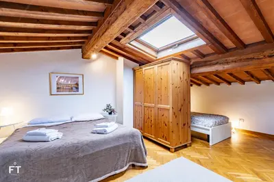 Letto o letti in una camera di Florence F&M Via Verdi 5