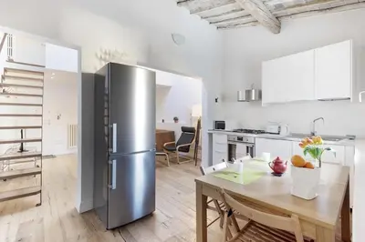 Cucina o angolo cottura di Ghibellina Attic