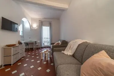 Area soggiorno di The Florentine Backpacker