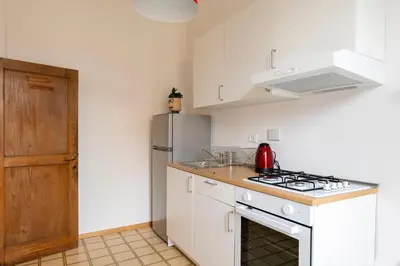 Cucina o angolo cottura di Eventi e Relax vicino allo stadio e al Centro Storico