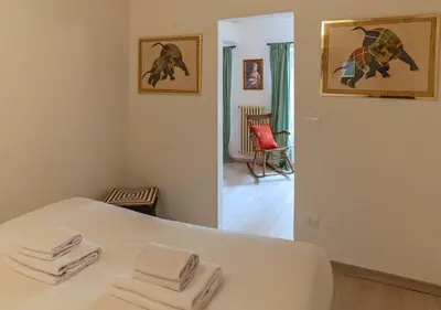 Letto o letti in una camera di Appartamento a due passi da Piazza Duomo