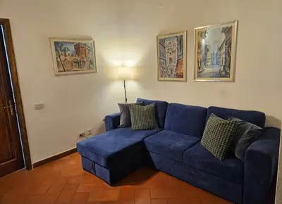 Area soggiorno di Indipendenza Flat