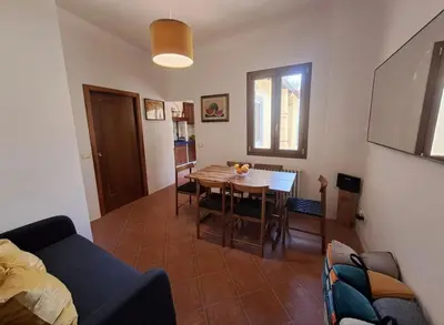 Area soggiorno di Leone Flat