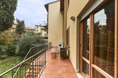 Balcone o terrazza di Vill'Etta, the artist's home