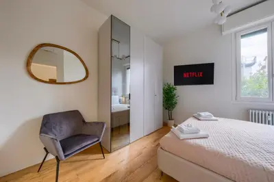 Letto o letti in una camera di BellaVita Boutique Florence