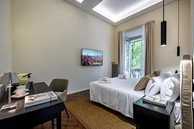 Letto o letti in una camera di Residenza d'epoca Pontevecchio - Luxury Retrait