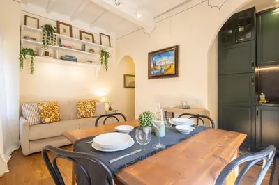 Area soggiorno di Tornabuoni Cozy Apartment