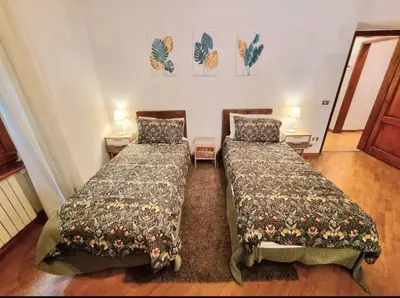 Letto o letti in una camera di Piazza della Passera in Florence