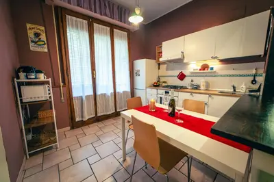 Cucina o angolo cottura di Relax San Frediano con giardino