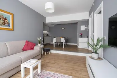 Area soggiorno di Suite No 32 - Modern Luxury Apartment