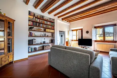 TV o dispositivi per l'intrattenimento presso YD stylish San Frediano retreat