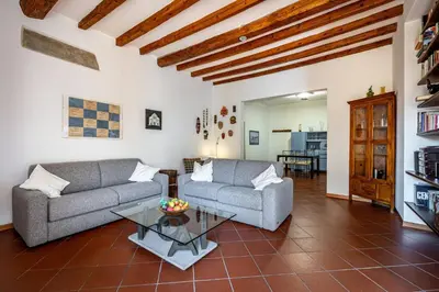 Area soggiorno di YD stylish San Frediano retreat