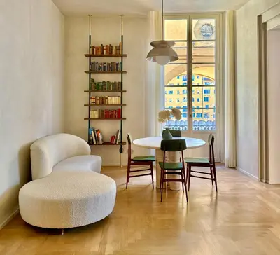 Area soggiorno di Archibusieri 8 Design Home