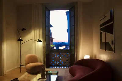 Area soggiorno di Archibusieri 8 Design Home