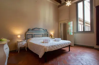 Letto o letti in una camera di Toscanella Escape