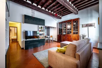 Area soggiorno di YD Your quiet escape in the city center