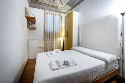 Letto o letti in una camera di YD Your quiet escape in the city center
