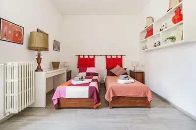 Letto o letti in una camera di Chianti House, Florence