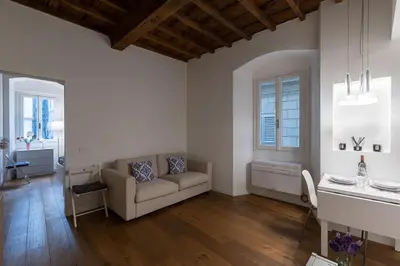 Area soggiorno di Stay in the Heart of Florence