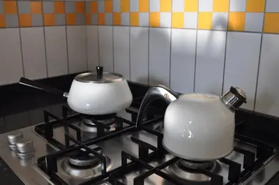 Cucina o angolo cottura di The Swallows' Lodge