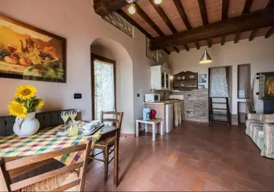 Cucina o angolo cottura di Chianti Experience - Villa Zaffiro