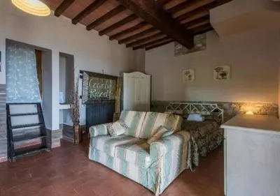 Area soggiorno di Chianti Experience - Villa Zaffiro