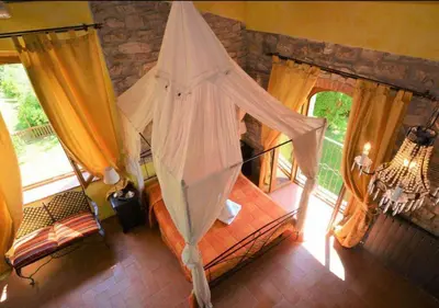 Letto o letti in una camera di Wine Experience - Villa Aurora - Villa Diamante