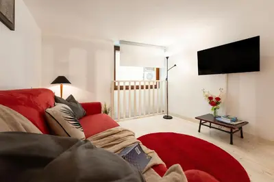 TV o dispositivi per l'intrattenimento presso Keys of Italy -Monalda 2 Big & Small - 2 Apts nearby Palazzo Strozzi