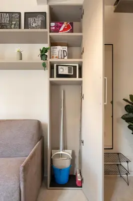 Cucina o angolo cottura di Via Avelli, 4 - Florence Charming Apartments - Attico al 5to piano senza ascensore vicino Stazione Con terrazza con Vista Santa Maria Novella