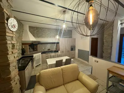 Cucina o angolo cottura di Appartamento Patina Oliveto