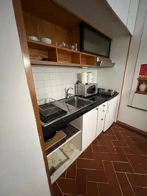 Cucina o angolo cottura di Apartment Magnoli&Ponte Vecchio
