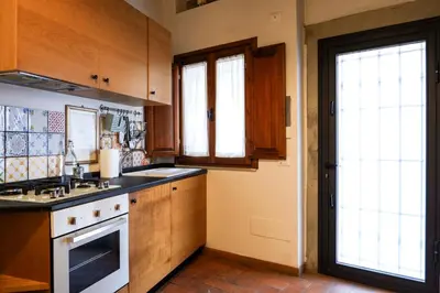Cucina o angolo cottura di Studio in Costa San Giorgio