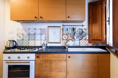 Cucina o angolo cottura di Studio in Costa San Giorgio
