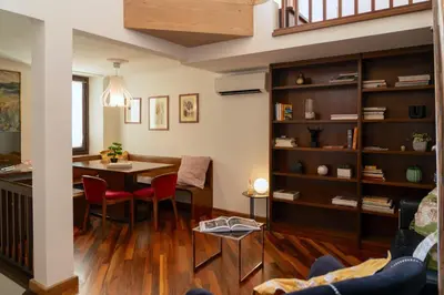 Area soggiorno di Brunelleschi Suite Apartment