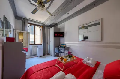 Letto o letti in una camera di Duomo - Station 2 Minutes Away - Casa degli Specchi