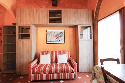 Letto o letti in una camera di Apt Santa Verdiana